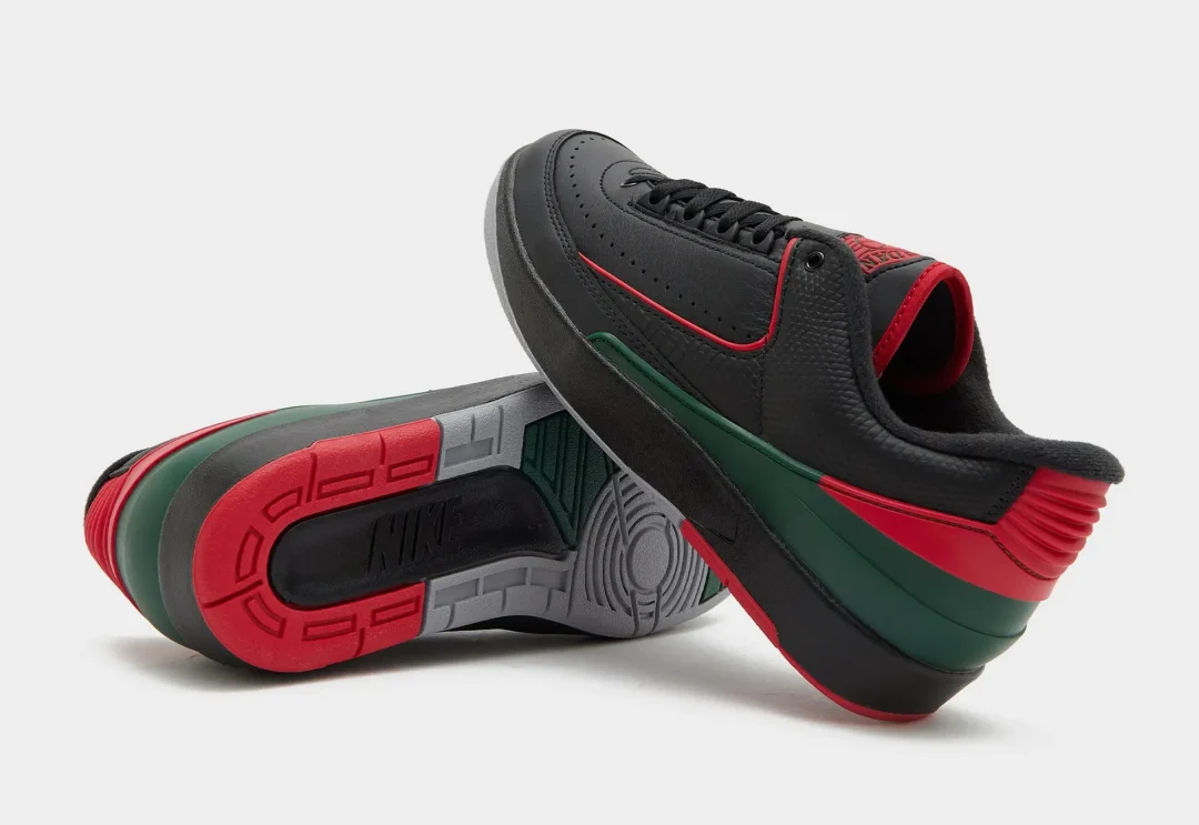 【国内 12/16 発売】ナイキ エア ジョーダン 2 ロー “ブラック/ファイヤーレッド” (NIKE AIR JORDAN 2 LOW “Black/Fire Red”) [DV9956-006]