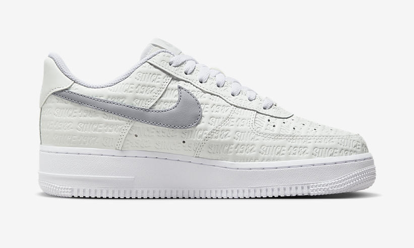 海外 4/21 発売予定！ナイキ エア フォース 1 ロー “Since 82/サミットホワイト” (NIKE AIR FORCE 1 LOW “Since 82/Summit White”) [FJ4823-100]