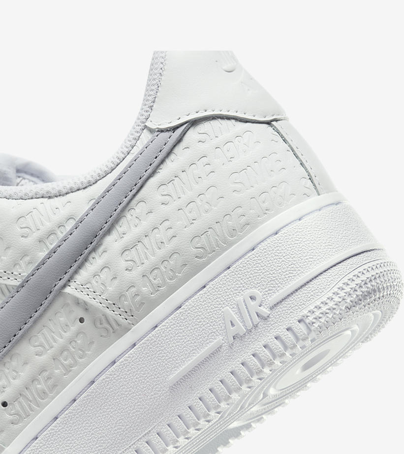 海外 4/21 発売予定！ナイキ エア フォース 1 ロー “Since 82/サミットホワイト” (NIKE AIR FORCE 1 LOW “Since 82/Summit White”) [FJ4823-100]