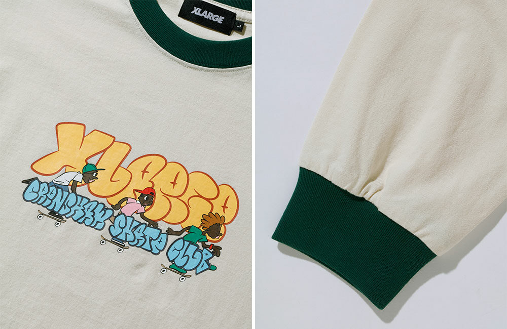 XLARGE x CRENSHAW SKATE CLUB 2023 S/Sが2/25 発売 (エクストララージ クレンショースケートクラブ 2023年 春夏)