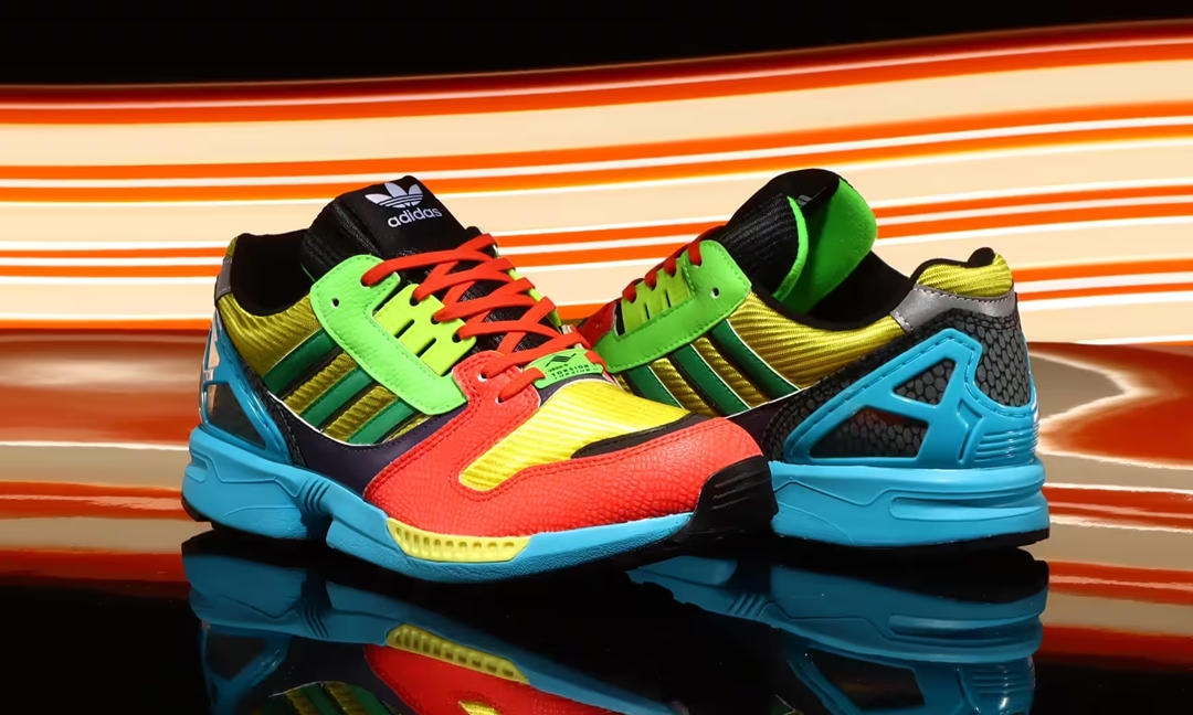 【国内 2/18 発売】atmos × adidas Originals ZX 8000 “G-SNK” MASH UP (アトモス アディダス オリジナルス ゼットエックス 8000 “マッシュアップ”) [ID9448]