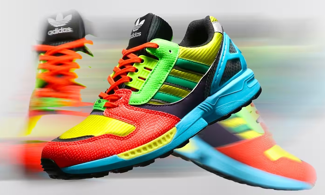 【国内 2/18 発売】atmos × adidas Originals ZX 8000 “G-SNK” MASH UP (アトモス アディダス オリジナルス ゼットエックス 8000 “マッシュアップ”) [ID9448]