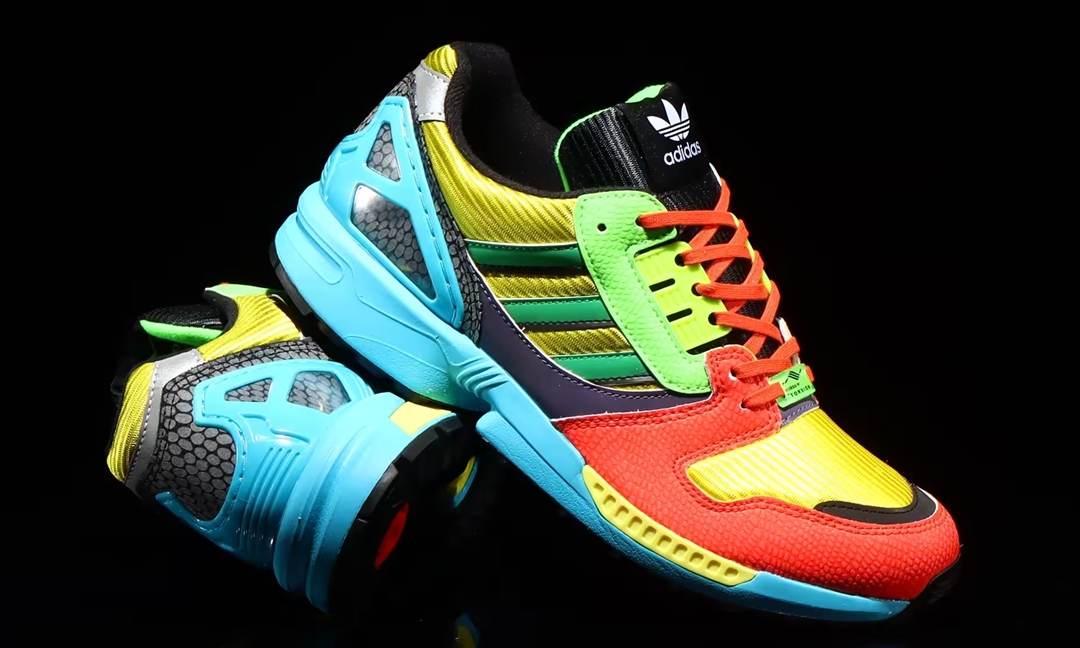 【国内 2/18 発売】atmos × adidas Originals ZX 8000 “G-SNK” MASH UP (アトモス アディダス オリジナルス ゼットエックス 8000 “マッシュアップ”) [ID9448]