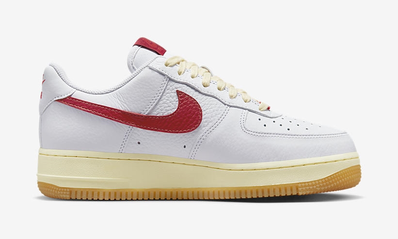 2023年 発売予定！ナイキ エア フォース 1 ロー “ホワイト/レッド/セイル/ガム” (NIKE AIR FORCE 1 LOW “White/Red/Sail/Gum”) [FN3493-100]