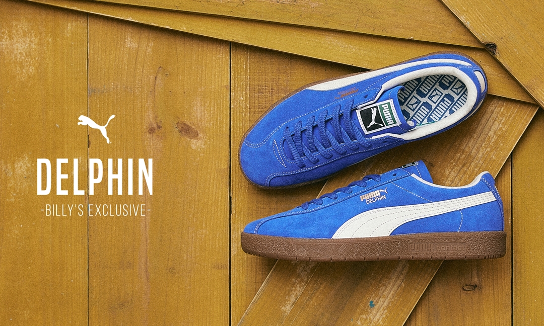 【国内 2/25 発売】BILLY’S 限定！PUMA DELPHIN BONANZA “ROYAL SAPPHIRE” (ビリーズ プーマ デルフィン ボナンザ “ロイヤルサファイア”) [390685-01]