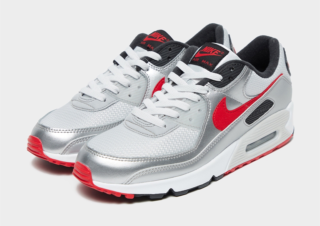 【国内 6/3 発売】ナイキ エア マックス 90 “アイコンズ/メタリックシルバー” (NIKE AIR MAX 90 “Icons/Metallic Silver”) [DX4233-001]