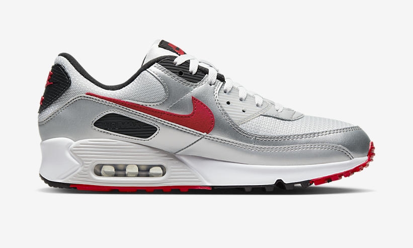 【国内 6/3 発売】ナイキ エア マックス 90 “アイコンズ/メタリックシルバー” (NIKE AIR MAX 90 “Icons/Metallic Silver”) [DX4233-001]