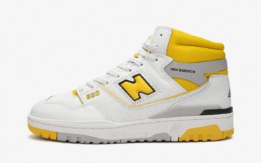 【国内 3/1 発売】New Balance BB650 RCG “White/Yellow” (ニューバランス)