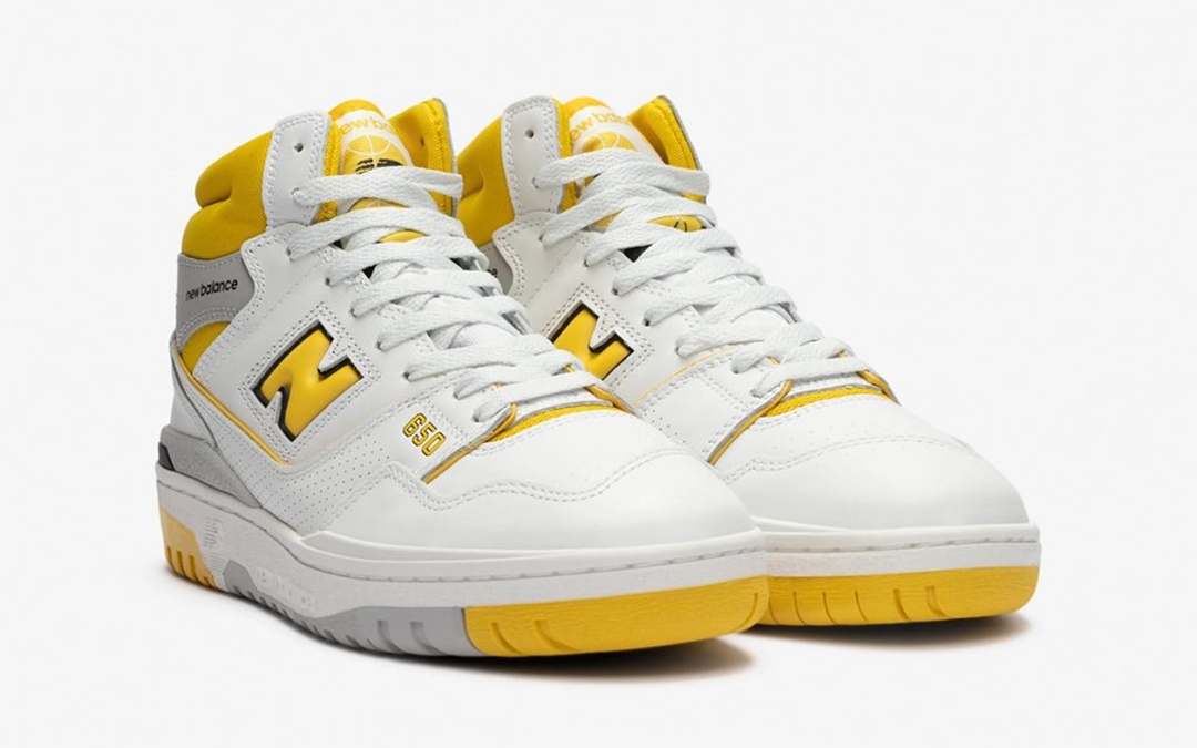 【国内 3/1 発売】New Balance BB650 RCG “White/Yellow” (ニューバランス)