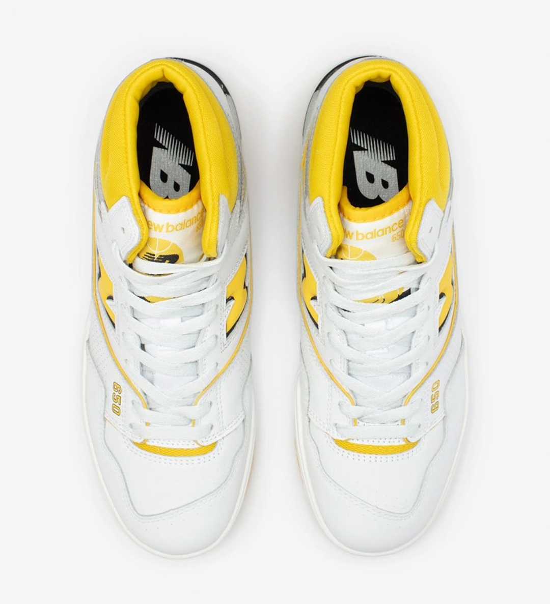 【国内 3/1 発売】New Balance BB650 RCG “White/Yellow” (ニューバランス)