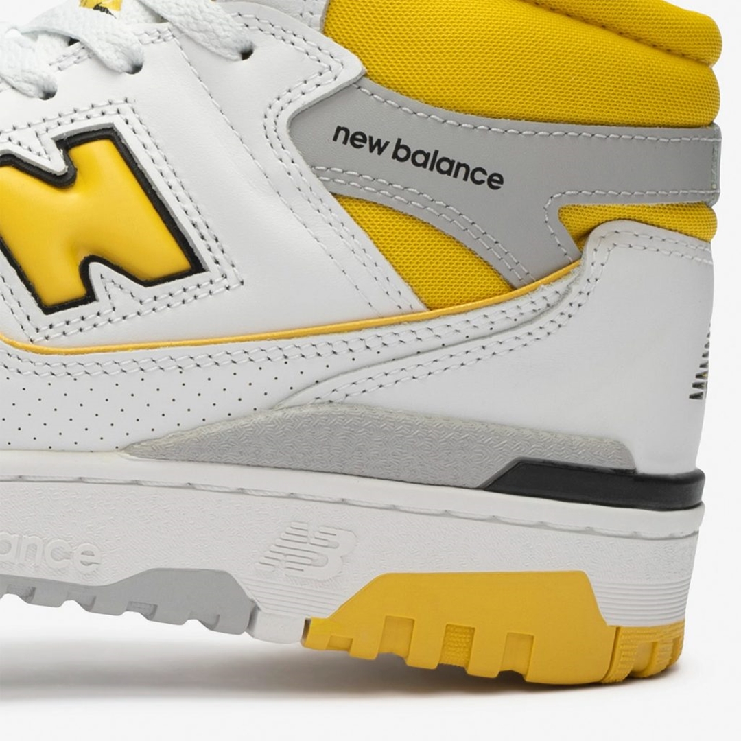 【国内 3/1 発売】New Balance BB650 RCG “White/Yellow” (ニューバランス)