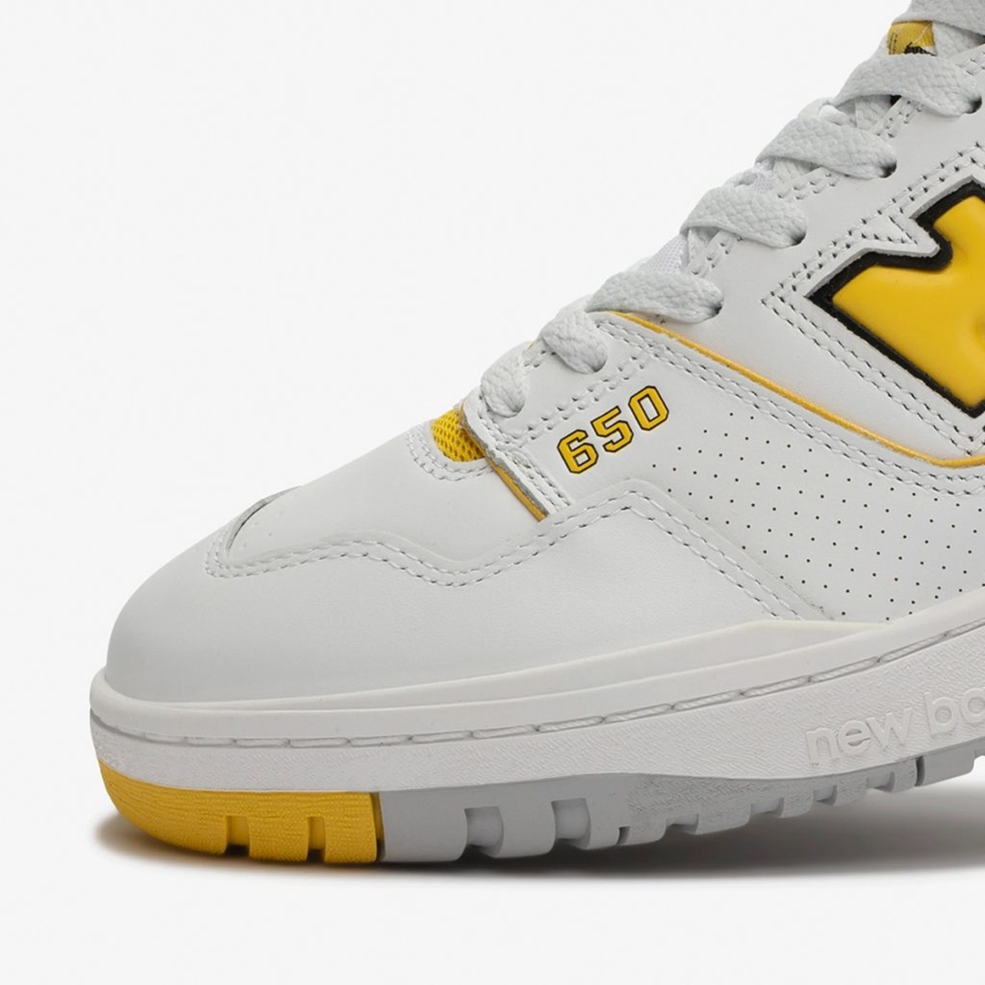 【国内 3/1 発売】New Balance BB650 RCG “White/Yellow” (ニューバランス)