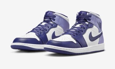 【国内 8/1 発売予定】ナイキ エア ジョーダン 1 ミッド “ブルーベリー” (NIKE AIR JORDAN 1 MID “Blueberry”) [DQ8426-515/DQ8423-515]