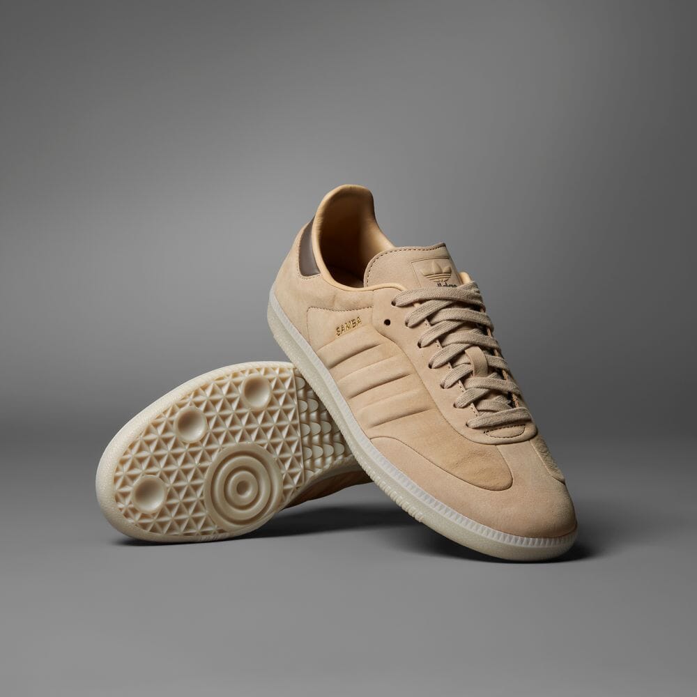 【国内 3/1 発売】アディダス オリジナルス サンバ “マジックベージュ/アースストレータ/アルミナ” (adidas Originals SAMBA “Magic Beige/Earth Straightener/Alumina”) [IG7600]