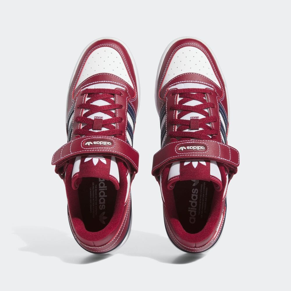 【近日発売】adidas Originals FORUM LOW “Team College Burgundy” (アディダス オリジナルス フォーラム ロー “チームカレッジバーガンディ”) [H03811]