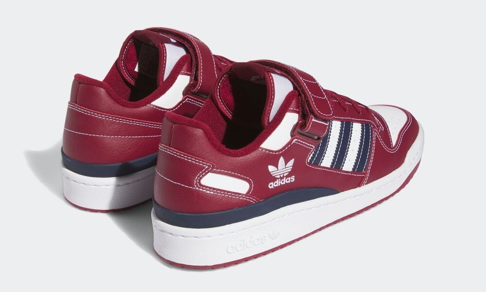 【近日発売】adidas Originals FORUM LOW “Team College Burgundy” (アディダス オリジナルス フォーラム ロー “チームカレッジバーガンディ”) [H03811]