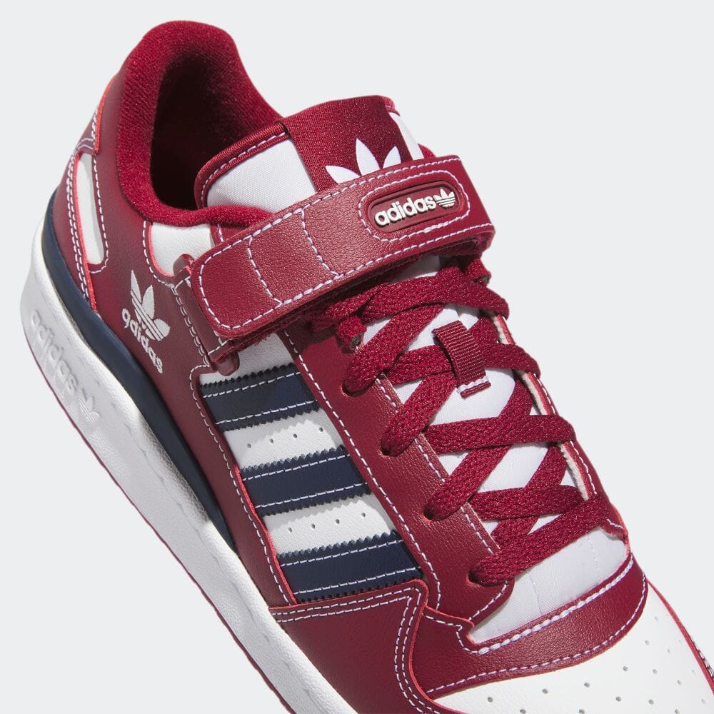 【近日発売】adidas Originals FORUM LOW “Team College Burgundy” (アディダス オリジナルス フォーラム ロー “チームカレッジバーガンディ”) [H03811]