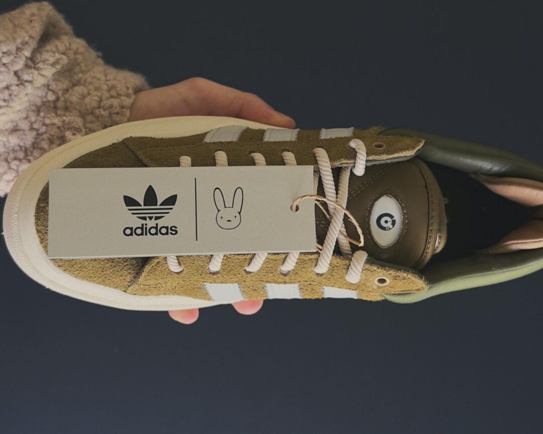 【国内 4/29 発売】Bad Bunny × adidas Originals CAMPUS “Olive” (バッド・バニー アディダス オリジナルス キャンパス “オリーブ”) [ID7950]