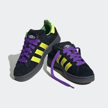 【国内 2/23 発売】adidas Originals CAMPUS 00s “Core Black/Solar Yellow/Purple Rush” (アディダス オリジナルス キャンパス 00s “コアブラック/ソーラーイエロー/パープルラッシュ”) [IE4708]