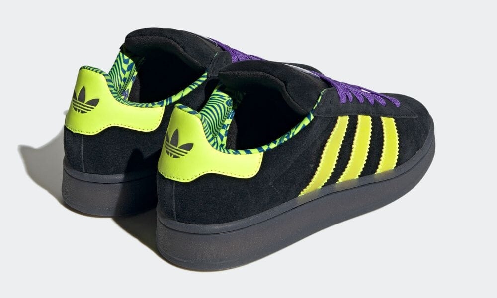 【国内 2/23 発売】adidas Originals CAMPUS 00s “Core Black/Solar Yellow/Purple Rush” (アディダス オリジナルス キャンパス 00s “コアブラック/ソーラーイエロー/パープルラッシュ”) [IE4708]