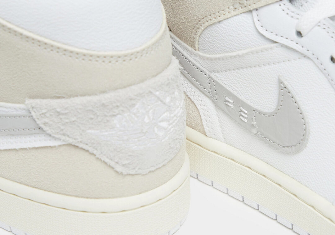 【国内 6/17 発売】ナイキ エア ジョーダン 1 ミッド SE クラフト “ホワイト/テックグレー” (NIKE AIR JORDAN 1 MID SE CRAFT “White/Tech Grey”) [DN1635-002]