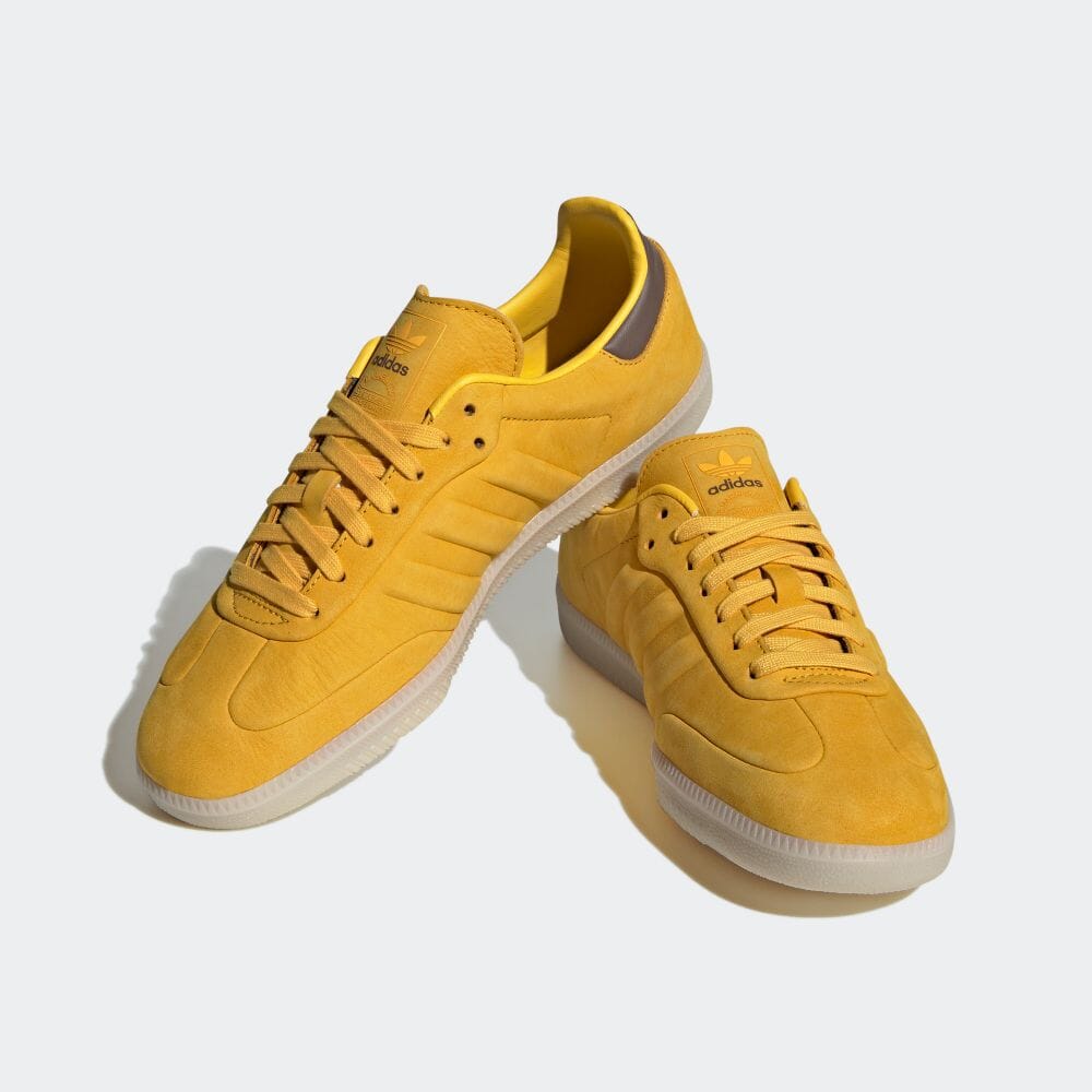 【国内 3/1 発売】アディダス オリジナルス サンバ “ボールドゴールド/アースストレータ/アルミナ” (adidas Originals SAMBA “Bold Gold/Earth Straightener/Alumina”) [GW3159]