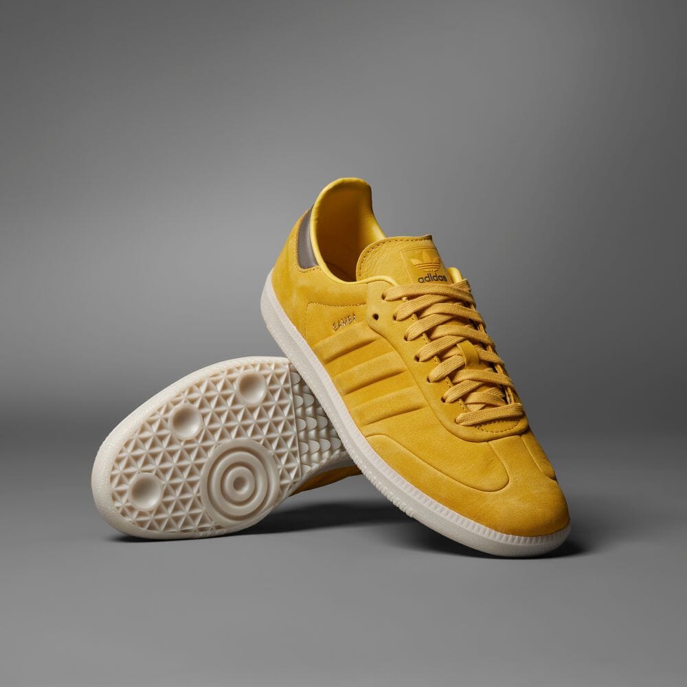 【国内 3/1 発売】アディダス オリジナルス サンバ “ボールドゴールド/アースストレータ/アルミナ” (adidas Originals SAMBA “Bold Gold/Earth Straightener/Alumina”) [GW3159]