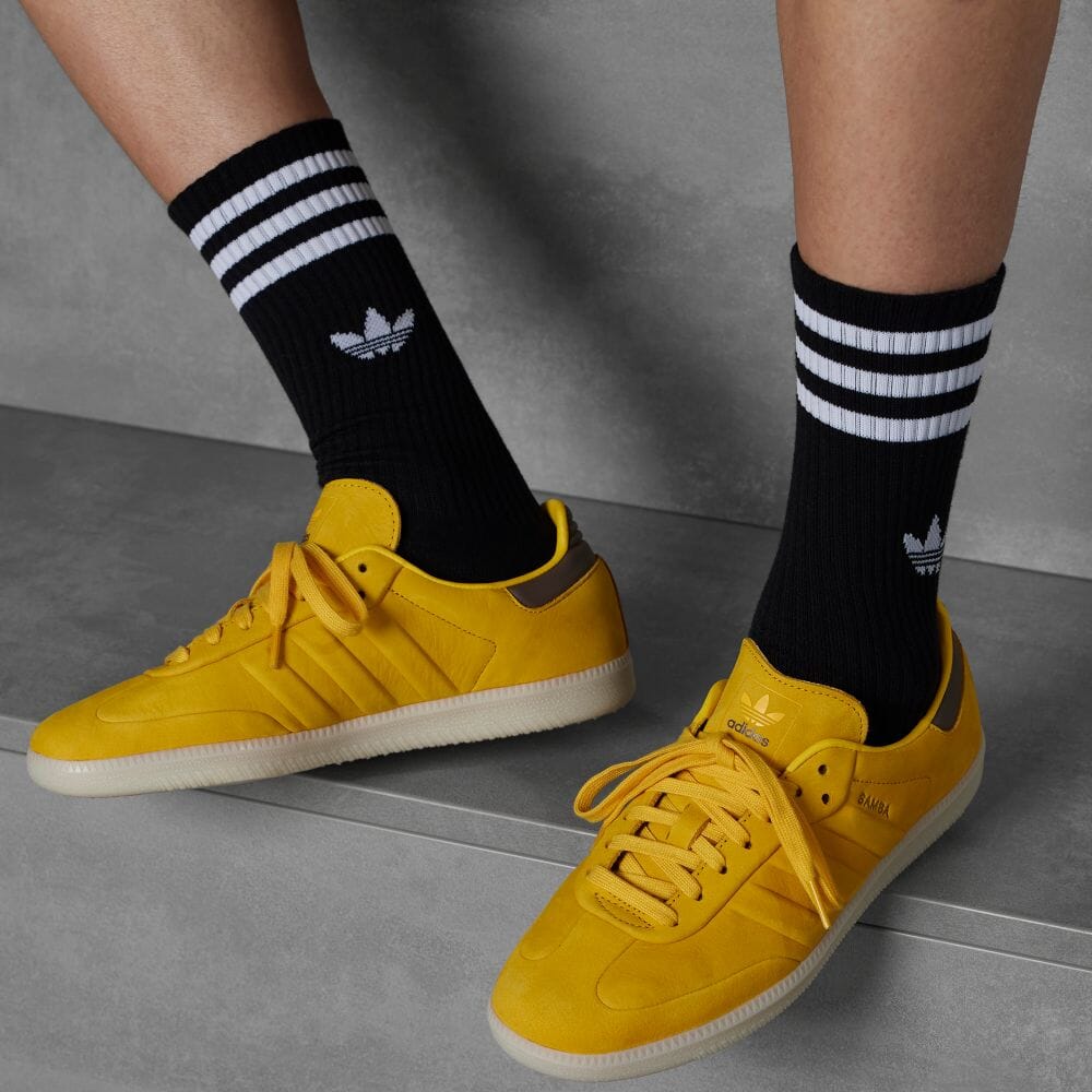 【国内 3/1 発売】アディダス オリジナルス サンバ “ボールドゴールド/アースストレータ/アルミナ” (adidas Originals SAMBA “Bold Gold/Earth Straightener/Alumina”) [GW3159]