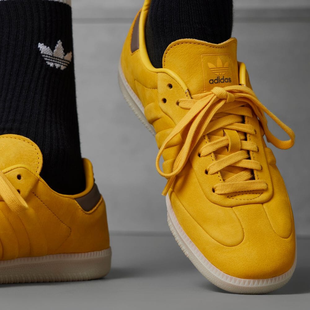 【国内 3/1 発売】アディダス オリジナルス サンバ “ボールドゴールド/アースストレータ/アルミナ” (adidas Originals SAMBA “Bold Gold/Earth Straightener/Alumina”) [GW3159]