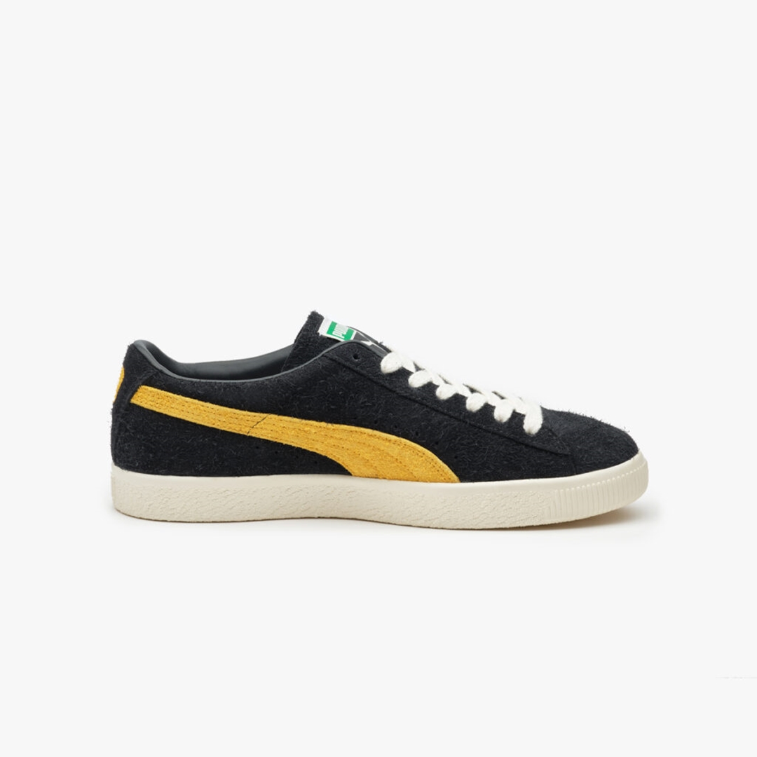 【国内 2/25 発売】KICKS LAB. × PUMA SUEDE VTG HAIRY SUEDE “Black/Mustard Seed” (キックスラボ プーマ スエード ビンテージ ヘアリー) [385698-06]