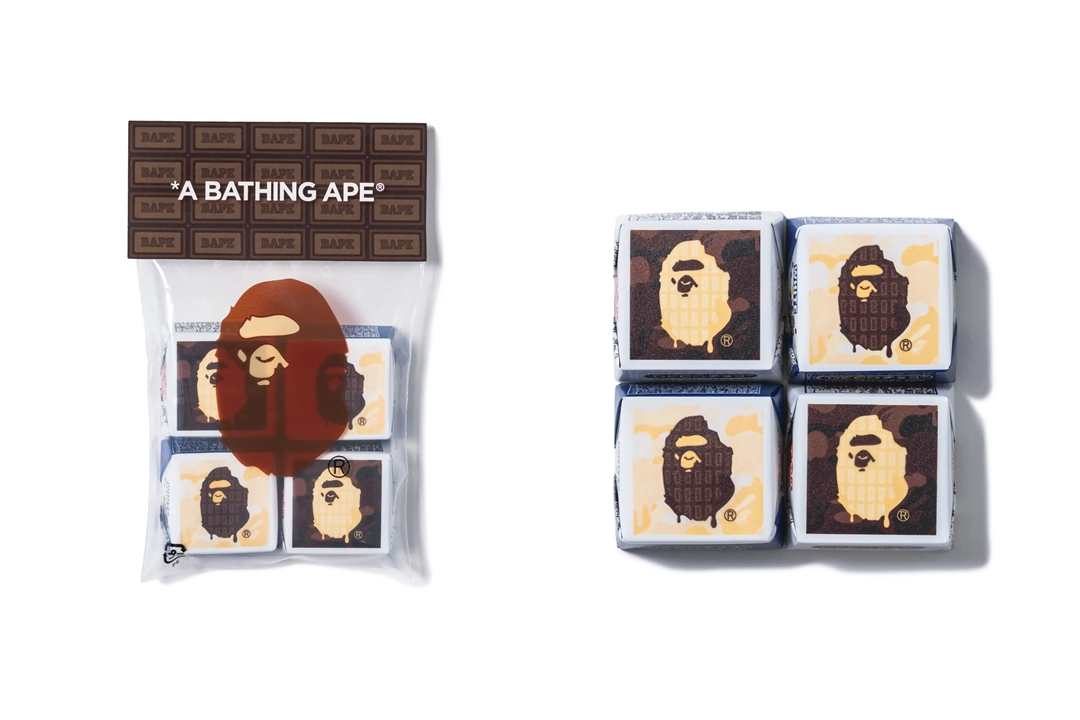 大切な人へのバレンタインギフトにぴったりな A BATHING APE 2023 S/S “CHOCOLATE COLLECTION”が2/3、2/4 発売 (ア ベイシング エイプ)