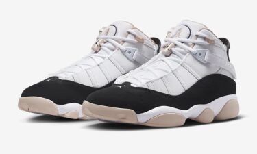 海外発売！ナイキ エア ジョーダン シックス リングス “ホワイト/フォッシルストーン” (NIKE AIR JORDAN SIX RINGS {6 RINGS} “White/Fossil Stone”) [322992-112]