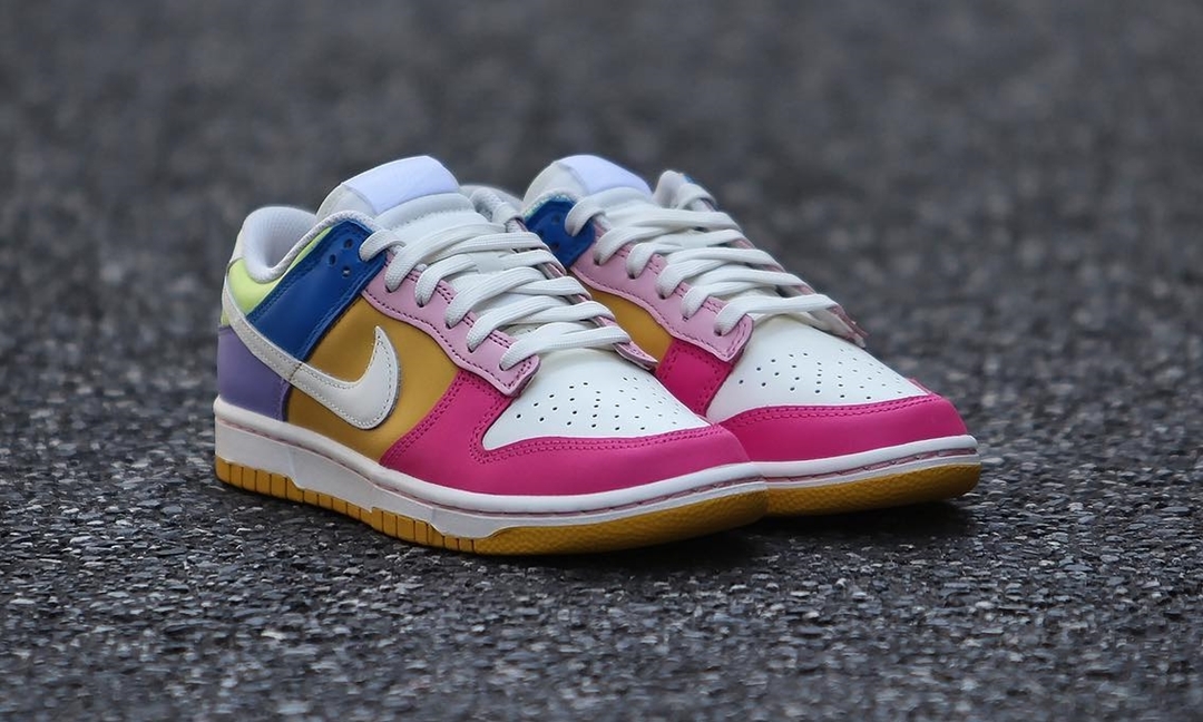 2023年 発売予定！ナイキ ダンク ロー “ホワイト/マルチ (NIKE DUNK LOW “White/Multi”) [FD9923-111]