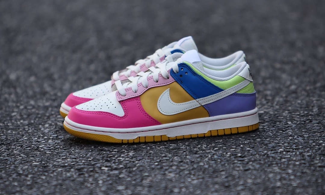 2023年 発売予定！ナイキ ダンク ロー “ホワイト/マルチ (NIKE DUNK LOW “White/Multi”) [FD9923-111]