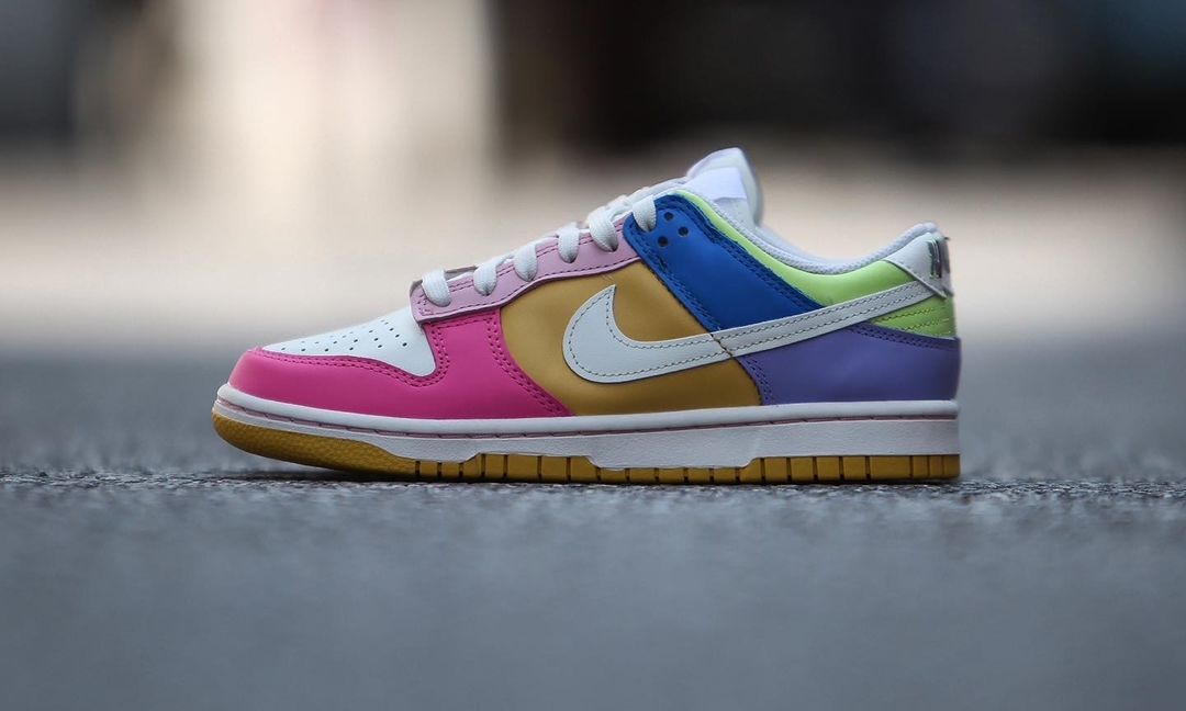 2023年 発売予定！ナイキ ダンク ロー “ホワイト/マルチ (NIKE DUNK LOW “White/Multi”) [FD9923-111]