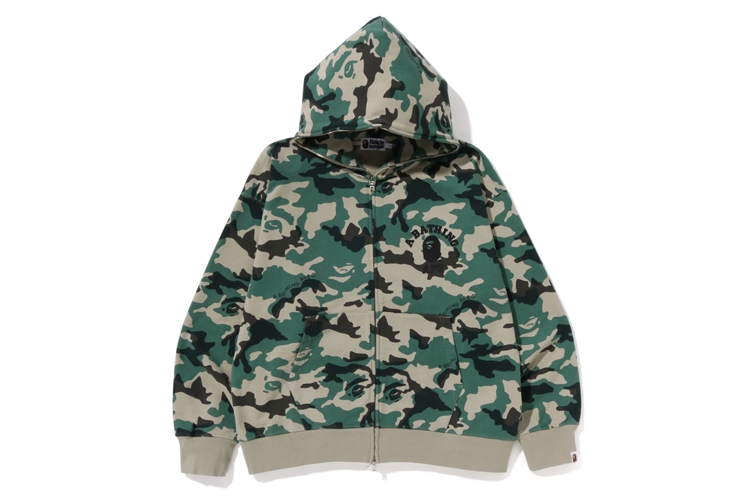 A BATHING APE 2023 S/S ニューグラフィック “WOODLAND CAMO”が3/3、3/4 発売 (ア ベイシング エイプ)