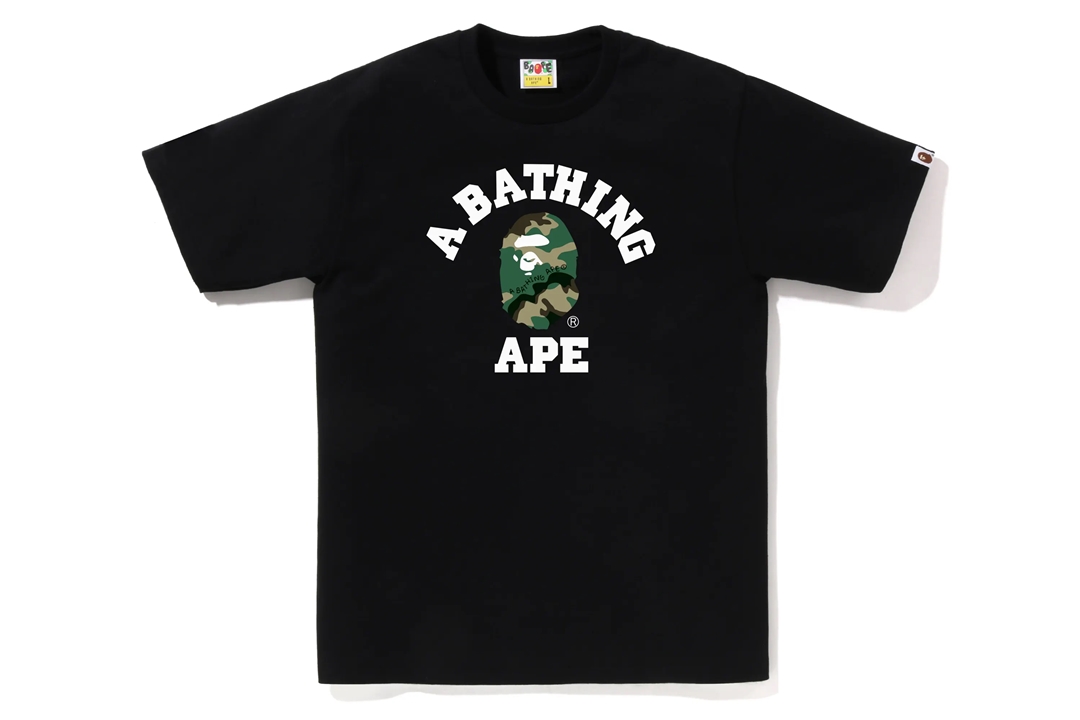 A BATHING APE 2023 S/S ニューグラフィック “WOODLAND CAMO”が3/3、3/4 発売 (ア ベイシング エイプ)