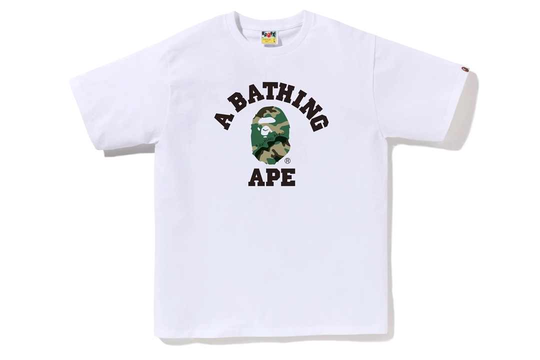 A BATHING APE 2023 S/S ニューグラフィック “WOODLAND CAMO”が3/3、3/4 発売 (ア ベイシング エイプ)