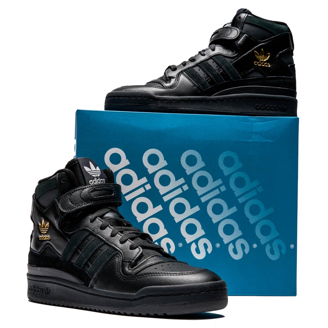 【国内 2/10 発売】adidas Originals FORUM 84 HI “Core Black/Carbon” (アディダス オリジナルス フォーラム 84 ハイ “ブラック/カーボン”) [ID7315]