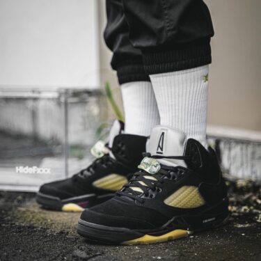 海外 11/22 発売予定！A Ma Maniére × NIKE AIR JORDAN 5 RETRO SP "Black/Photon Dust" (ア マ マニエール ナイキ エア ジョーダン 5 レトロ SP "ブラック/フォトンダスト") [FD1330-001/FZ5758-004]