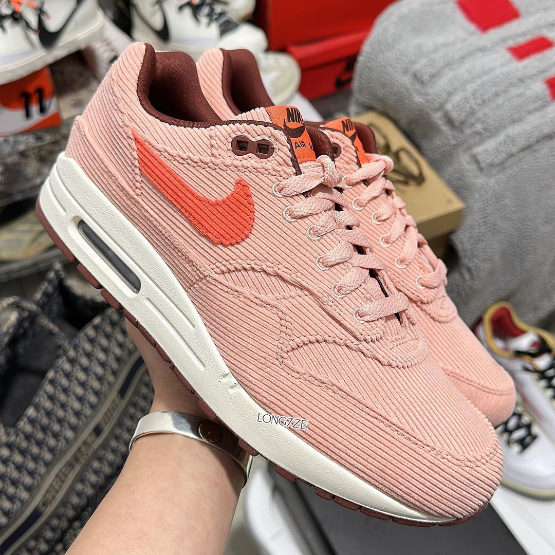 【国内 5/26 発売予定】ナイキ エア マックス 1 プレミアム “コーデュロイ/コーラルスターダスト” (NIKE AIR MAX 1 PREMIUM “Corduroy/Coral Stardust”) [FB8915-600]