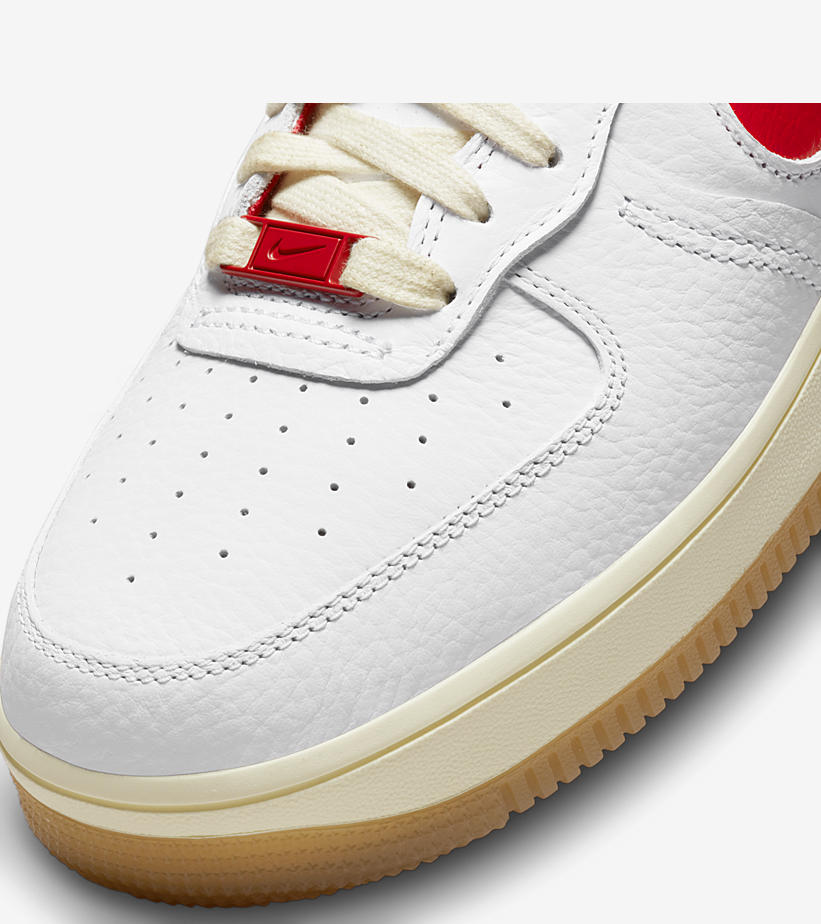 2023年 発売予定！ナイキ エア フォース 1 ハイ スカルプト “ホワイト/レッド/セイル” (NIKE AIR FORCE 1 HIGH SCULPT “White/Red/Sail”) [FN3500-100]