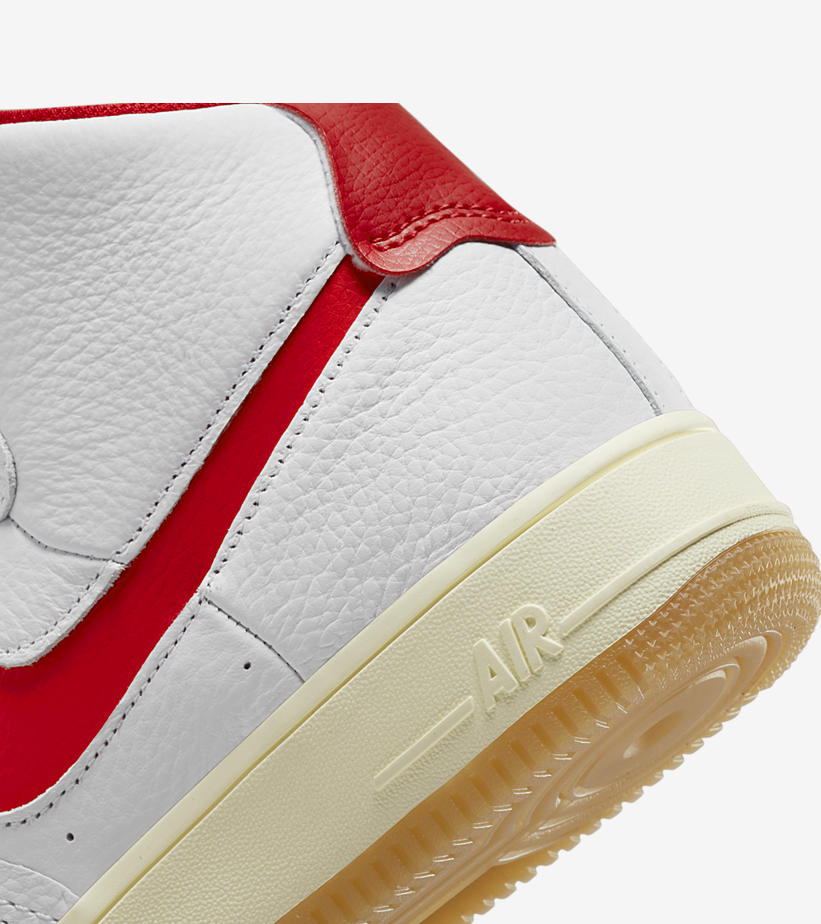 2023年 発売予定！ナイキ エア フォース 1 ハイ スカルプト “ホワイト/レッド/セイル” (NIKE AIR FORCE 1 HIGH SCULPT “White/Red/Sail”) [FN3500-100]