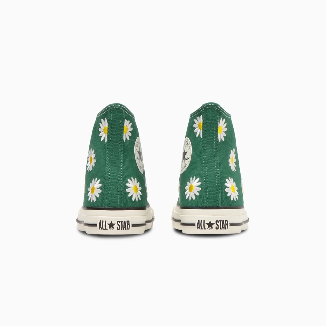 【3/3 発売】オールスターの次世代モデル「CONVERSE ALL STAR Ⓡ」にデイジーの刺繍を施した CONVERSE ALL STAR Ⓡ DAISYFLOWER HI (コンバース オールスター デイジーフラワー)