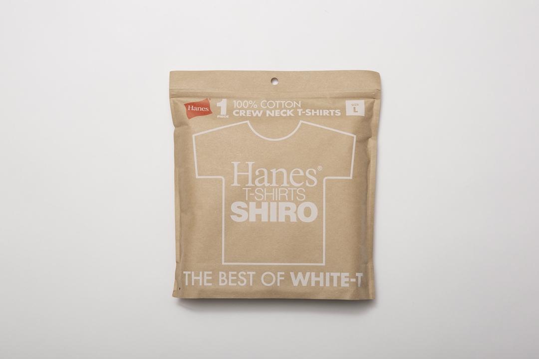 ヘインズから「最高の白T」を追求した”THE BEST OF WHITE- T”「Hanes T-SHIRTS SHIRO」が3月上旬発売 (Hanes)