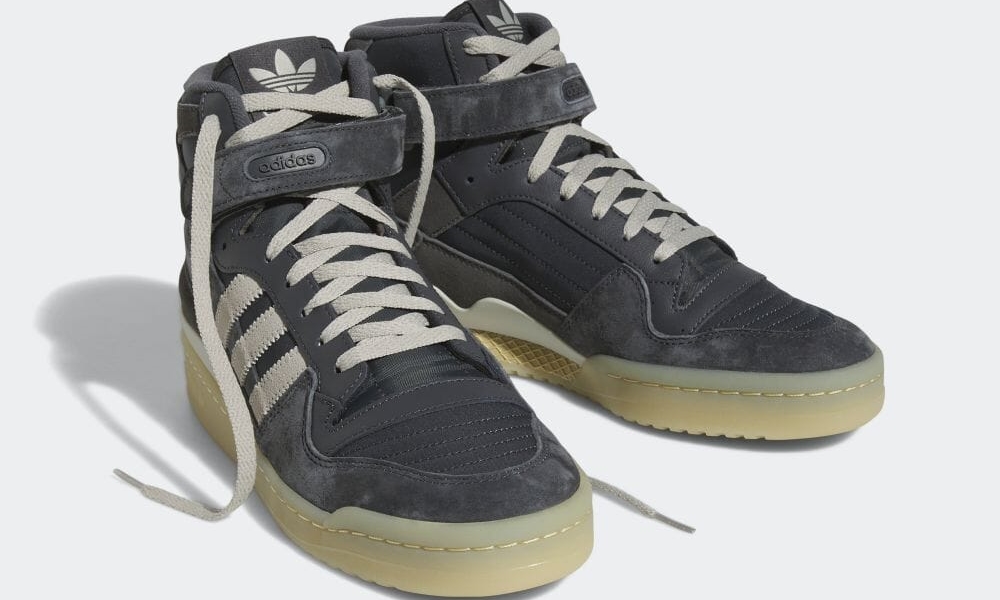 【発売予定】adidas Originals FORUM MID “Dark Gray/Sesame” (アディダス オリジナルス フォーラム ミッド “ダークグレー/セサミ”) [FZ6275]