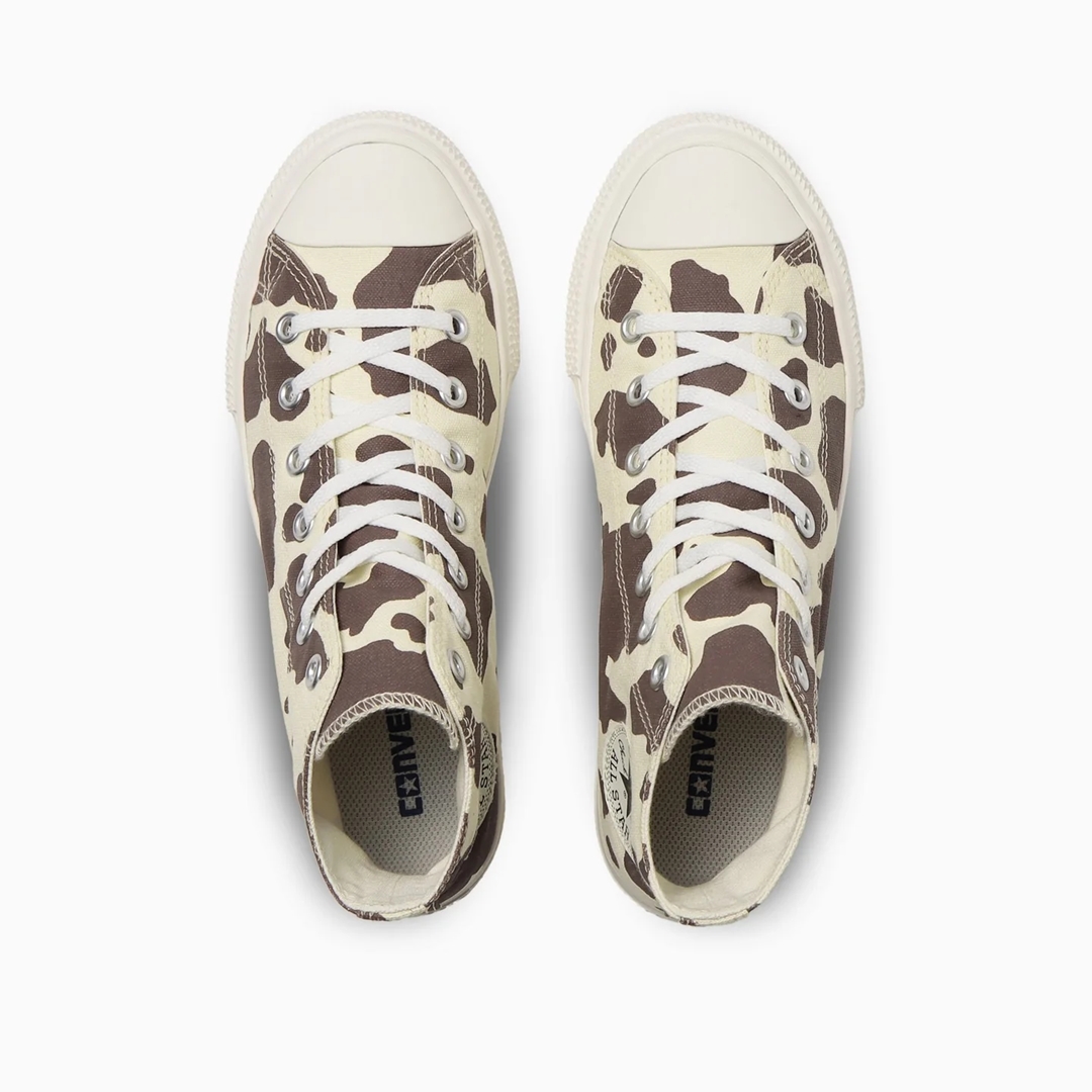 【2/17 発売】カウ柄のアッパーを採用した軽量オールスター CONVERSE ALL STAR LIGHT PLTS COWSPOT HI (コンバース カウスポット)