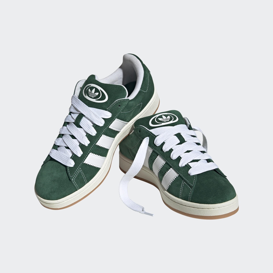 【海外発売】adidas Originals CAMPUS 00s “Dark Green/White” (アディダス オリジナルス キャンパス 00s “ダークグリーン/ホワイト”) [H03472]