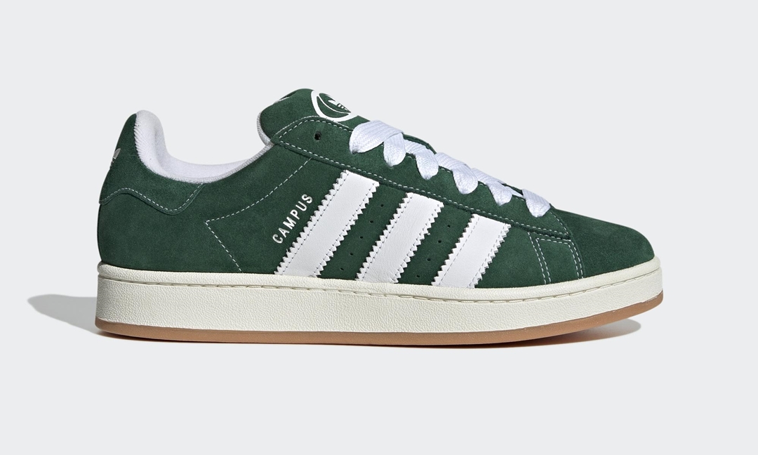 【海外発売】adidas Originals CAMPUS 00s “Dark Green/White” (アディダス オリジナルス キャンパス 00s “ダークグリーン/ホワイト”) [H03472]