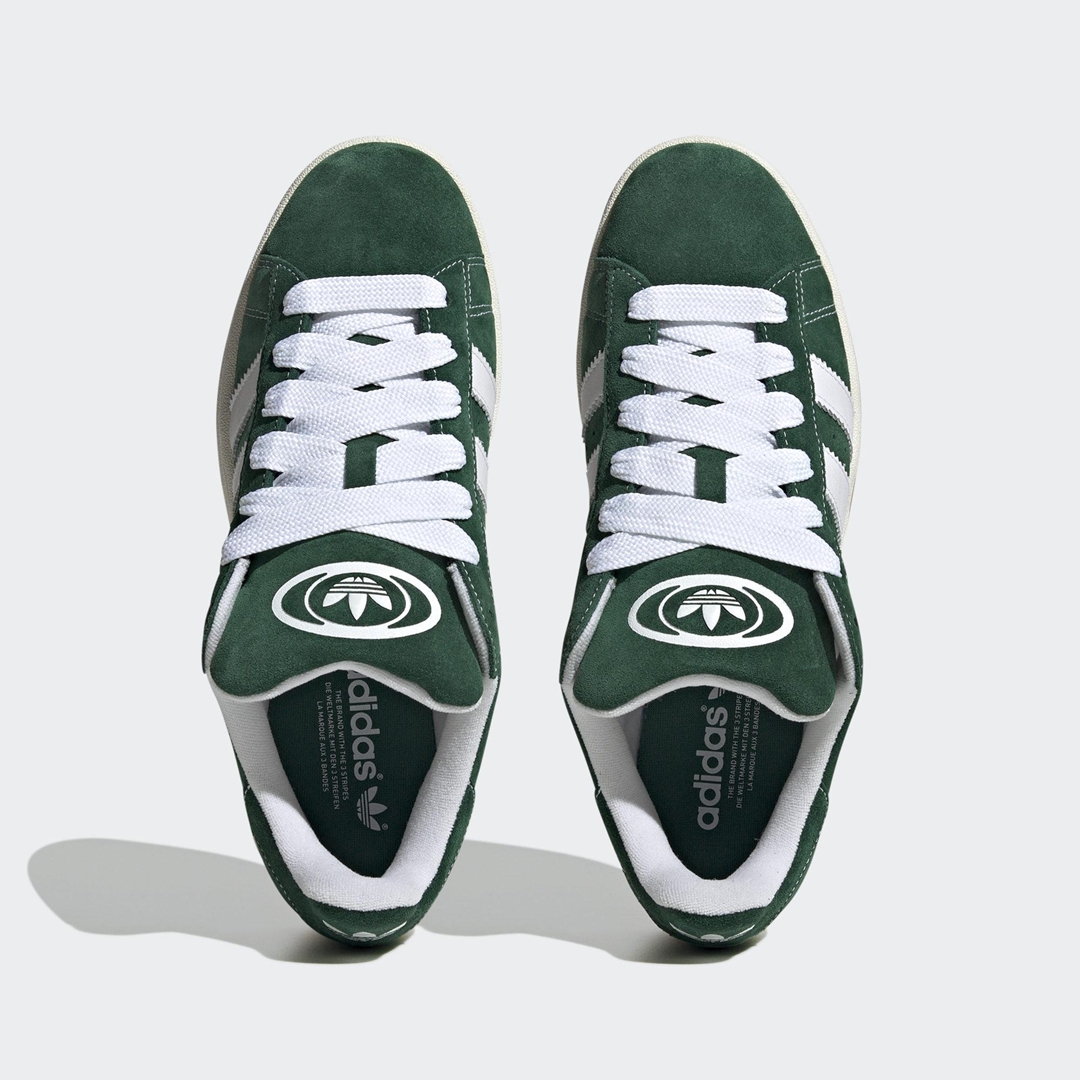 【海外発売】adidas Originals CAMPUS 00s “Dark Green/White” (アディダス オリジナルス キャンパス 00s “ダークグリーン/ホワイト”) [H03472]